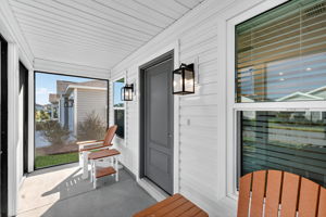 Front Screened Porch and Entry