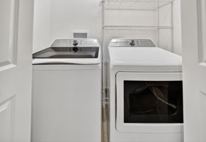 Interior Laundry Closet
