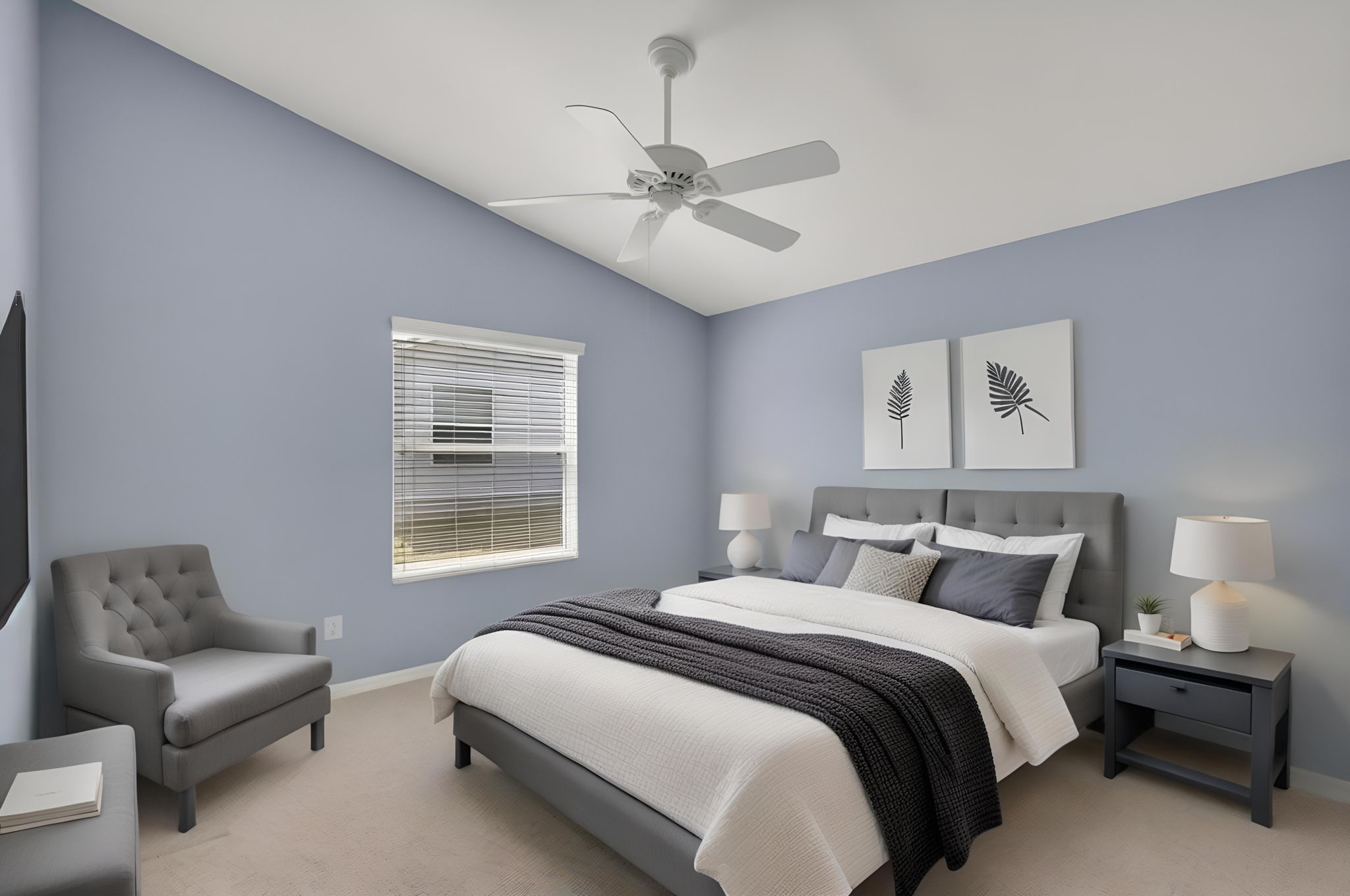Second Bedroom-Virtually Staged