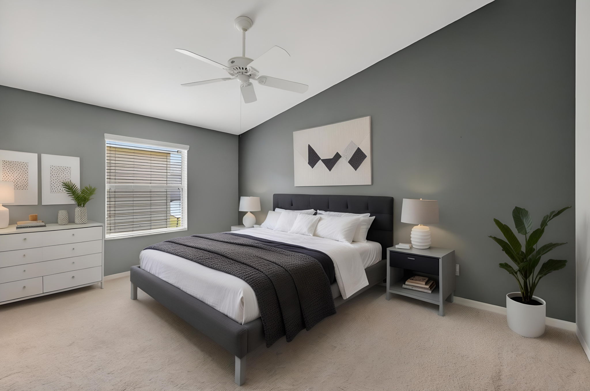 Primary Bedroom-Virtually Staged