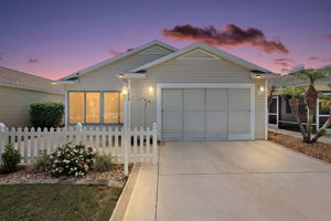 Twilight Front Elevation