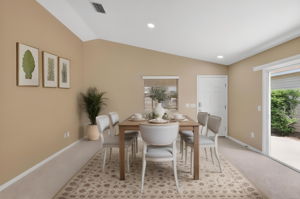 Dining Room-Virtually Staged