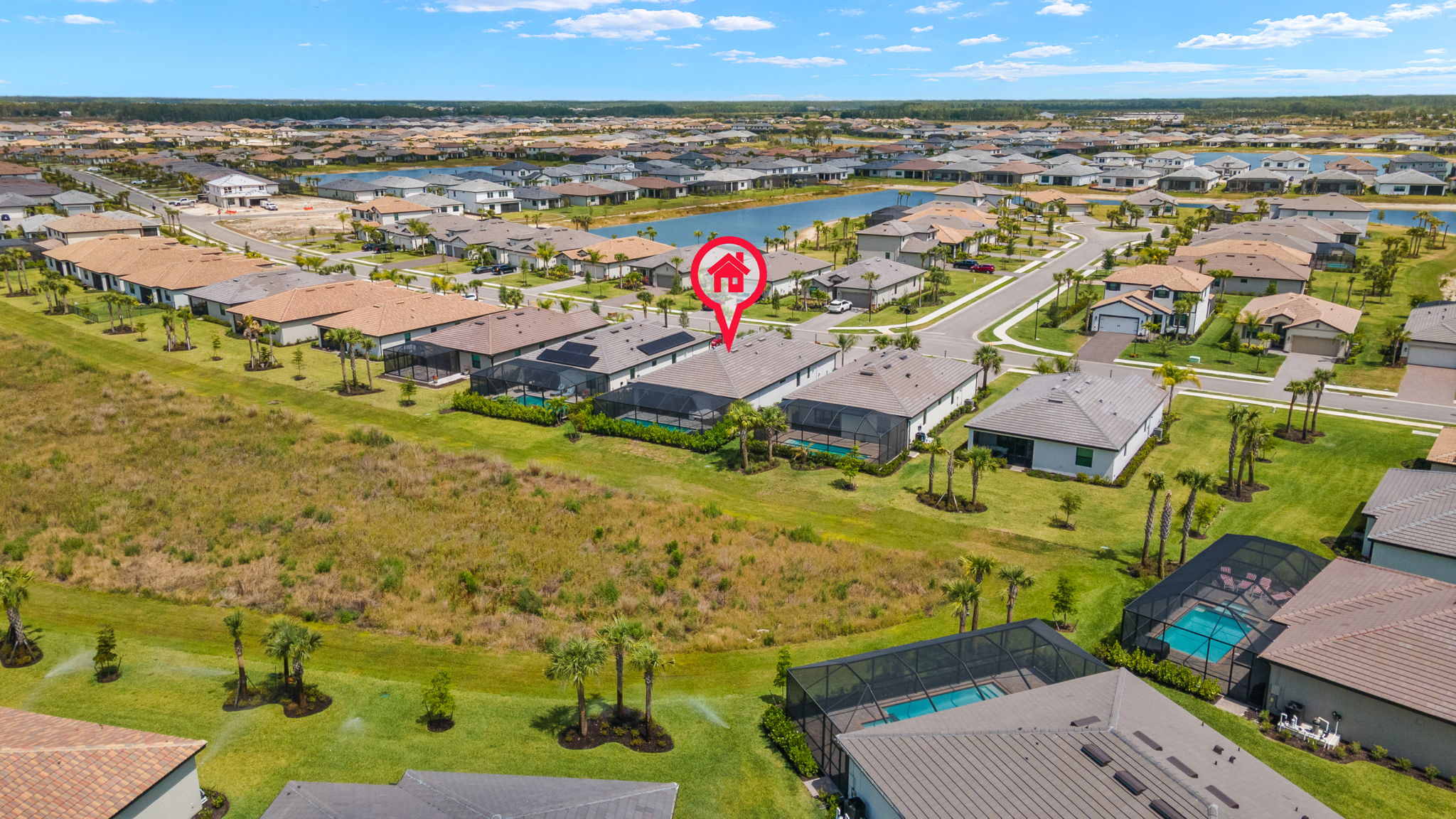 Aerial View 4-marker