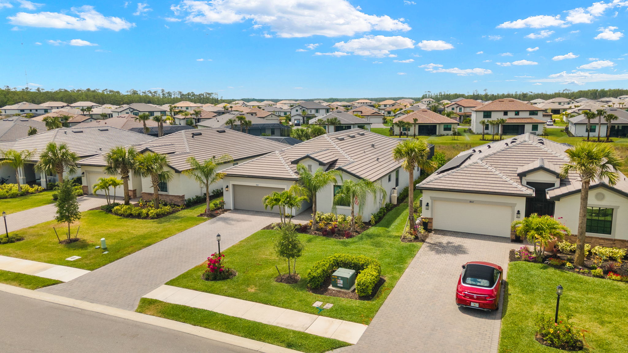 Aerial Front Exterior 2