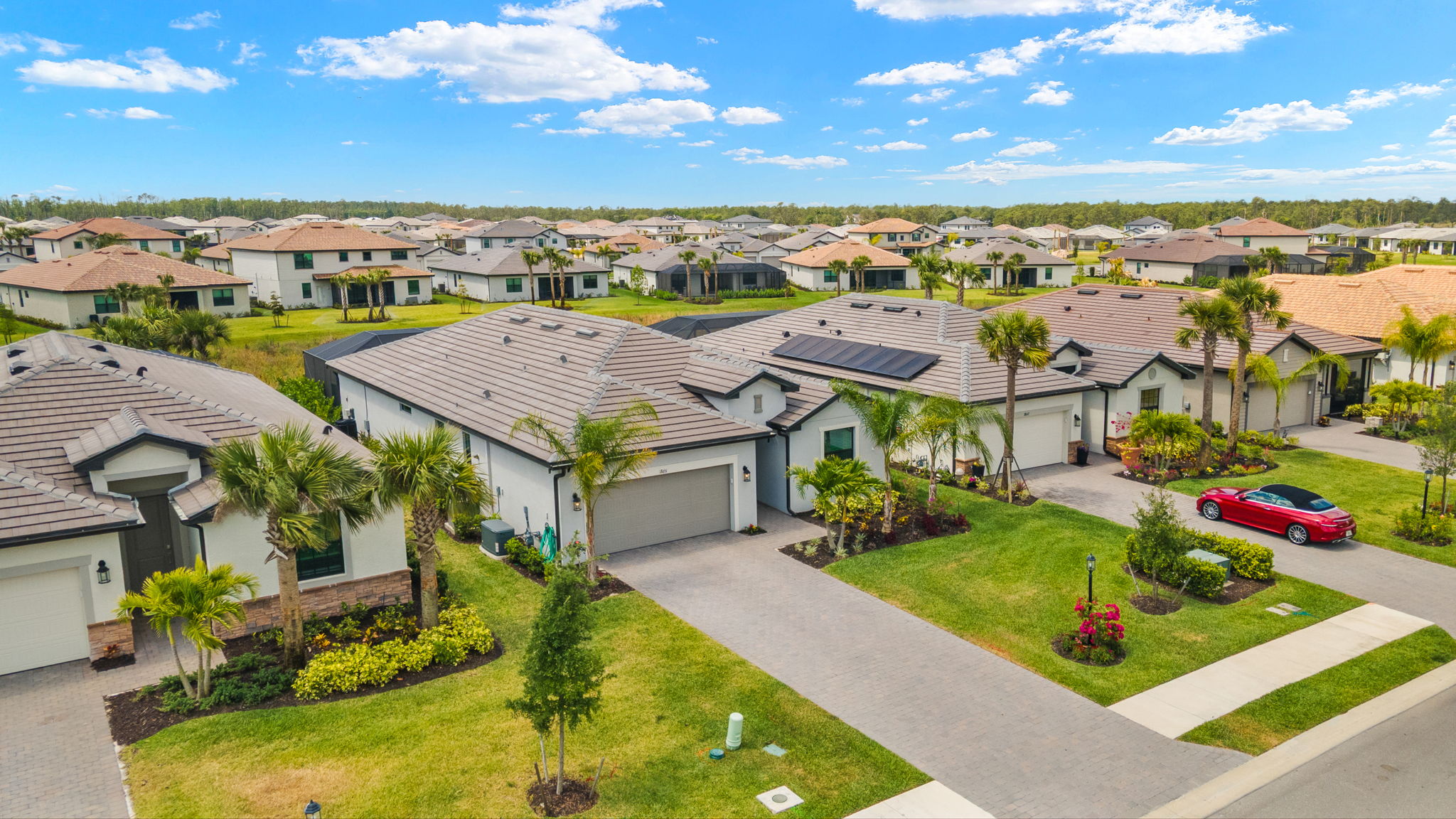 Aerial Front Exterior 3