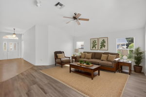 Living Room-Virtually Staged