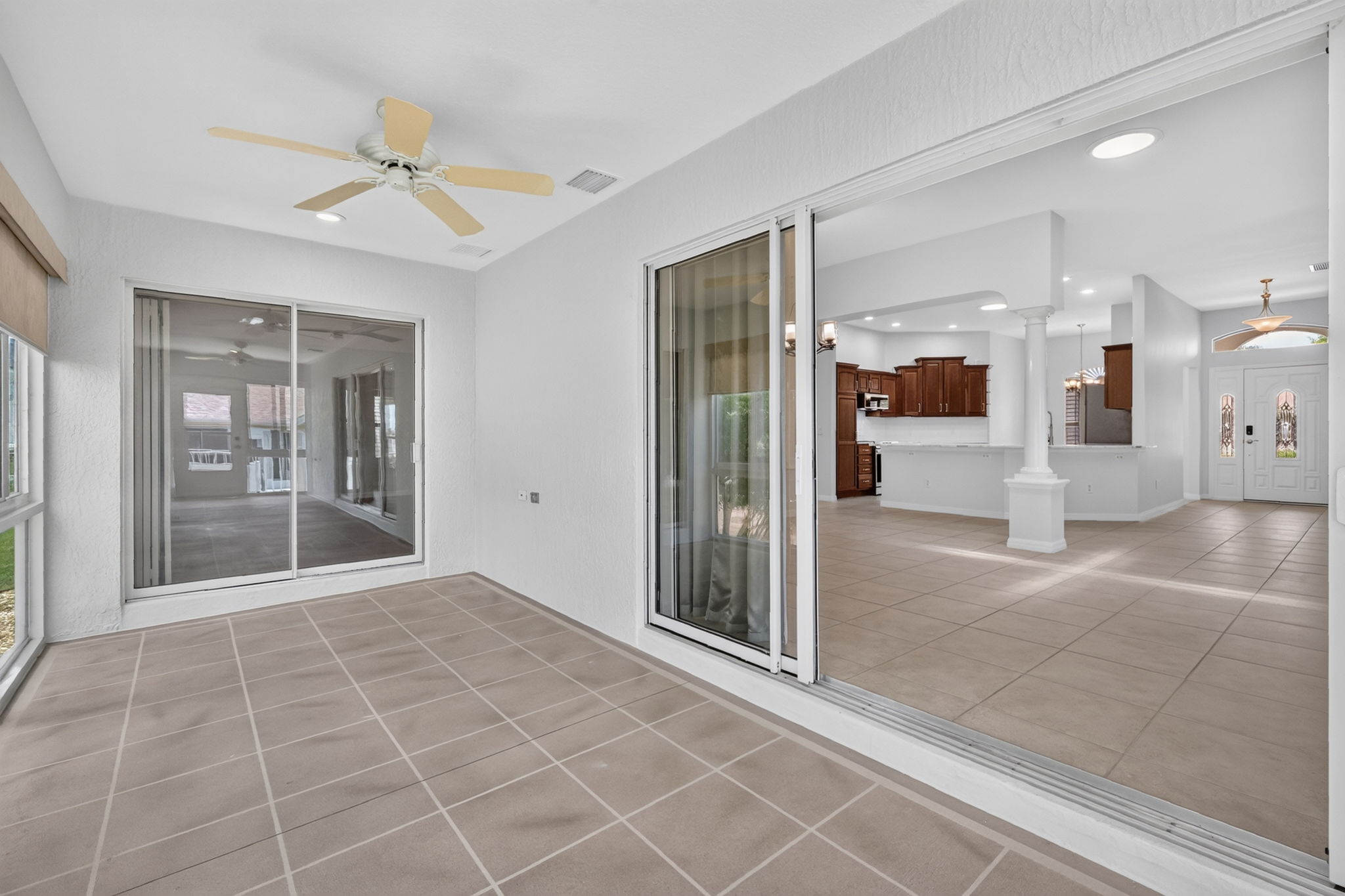 Glass-Enclosed Under Air Lanai