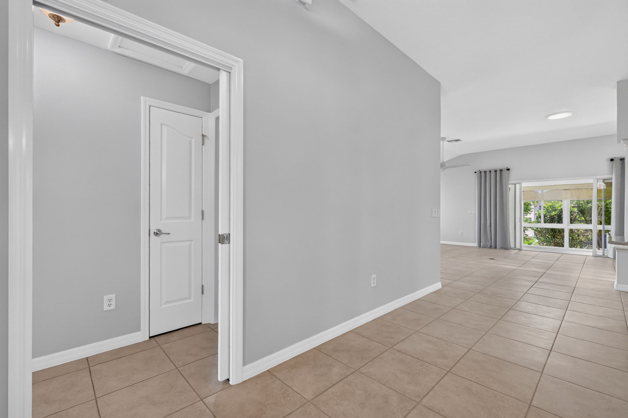 Guest Wing PRIVATE Entrance with Pocket Door