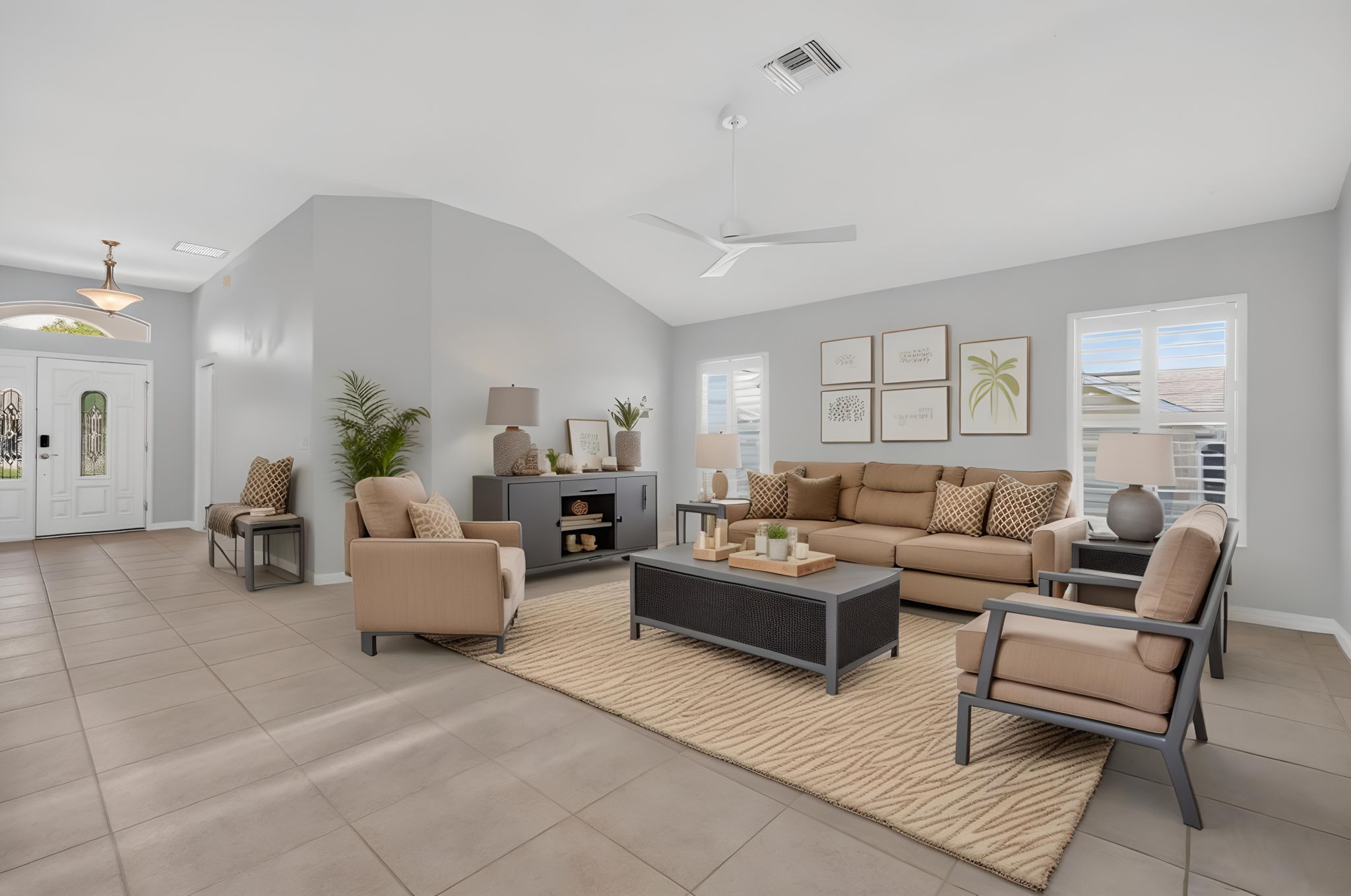 Living Room 2-Virtually Staged