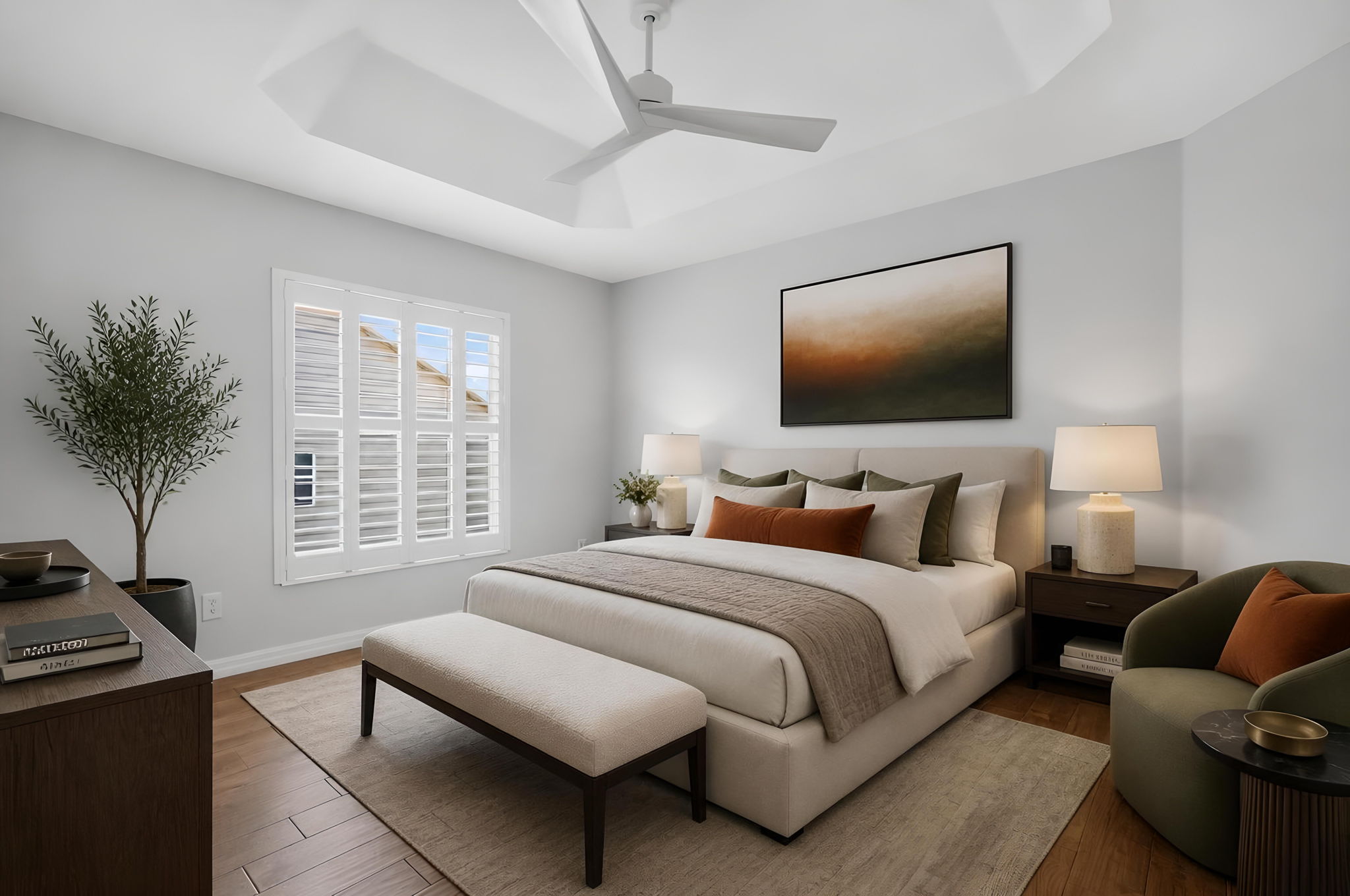 2nd Bedroom-Virtually Staged