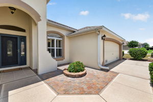 Front Paver Patio and Entry