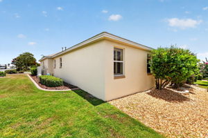 Rear and Side Elevation with Large Corner Lot and Room For a Pool!
