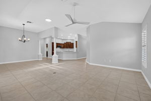 Living, Dining, and Kitchen