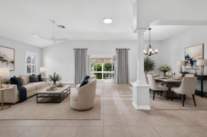 Living Dining 4-Virtually Staged