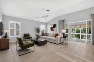 Living Room-Virtually Staged
