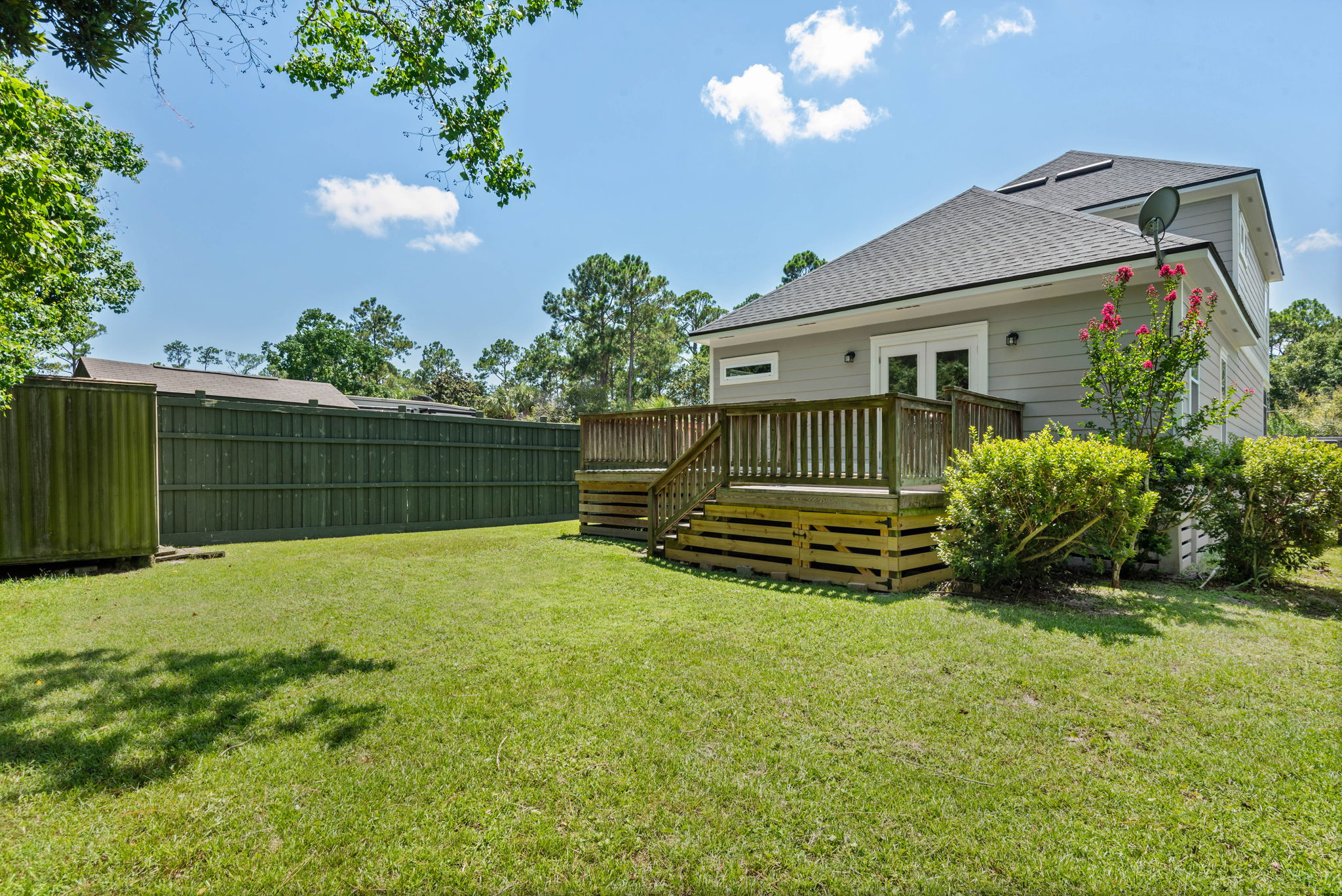 Rear elevation.