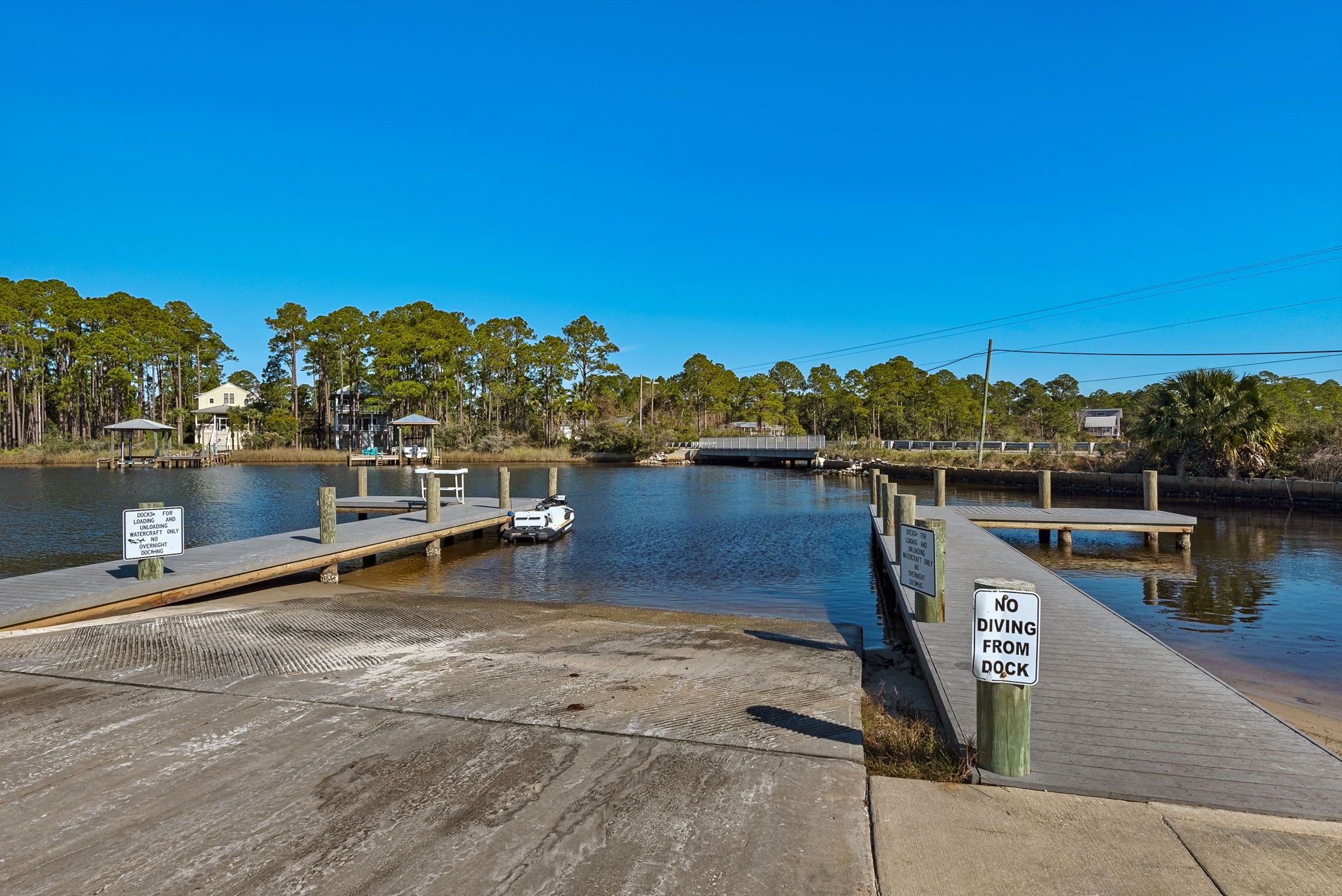 Cessna Landing boat launch.