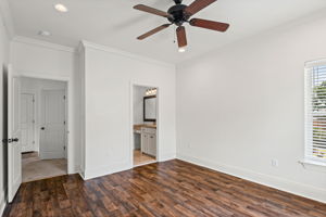 Third bedroom with bath adjacent.