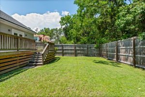 Private lawn.