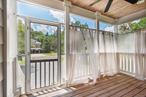 Generous Front Porch