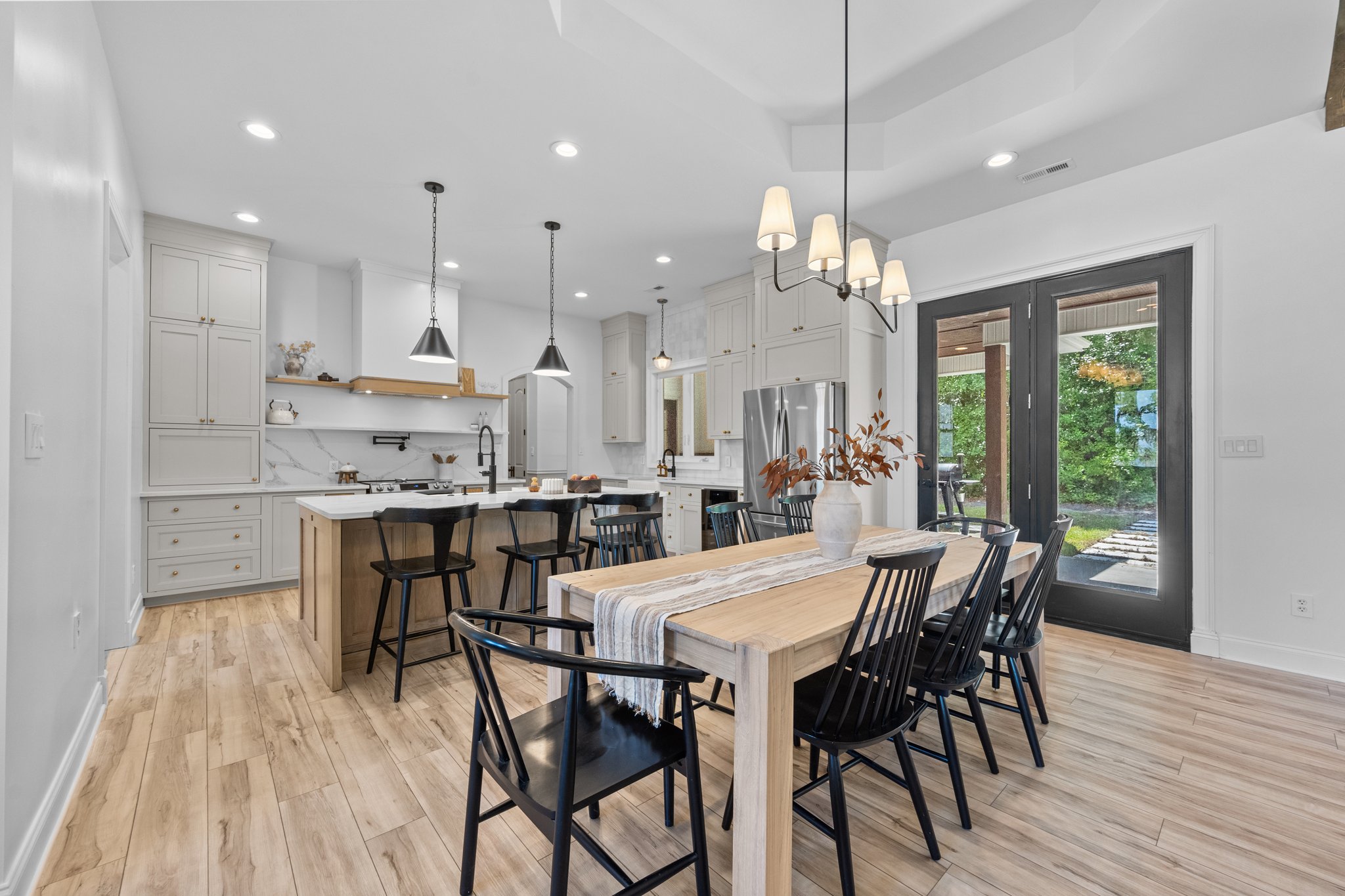 Kitchen and Dining Area