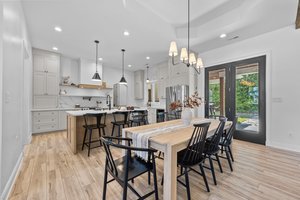Kitchen and Dining Area