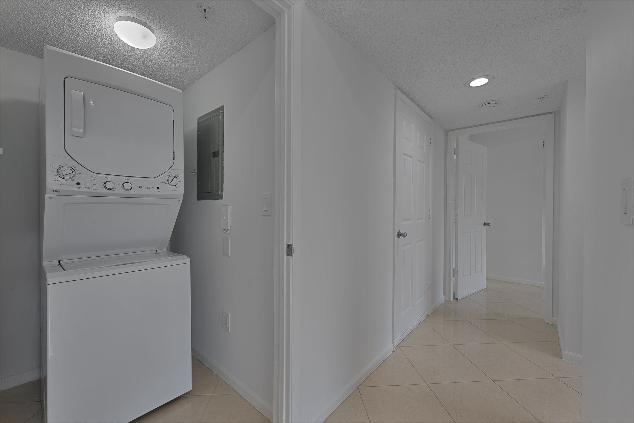 Laundry and Hallway