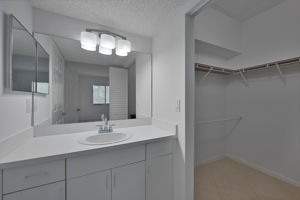 Bedroom Vanity and Closet