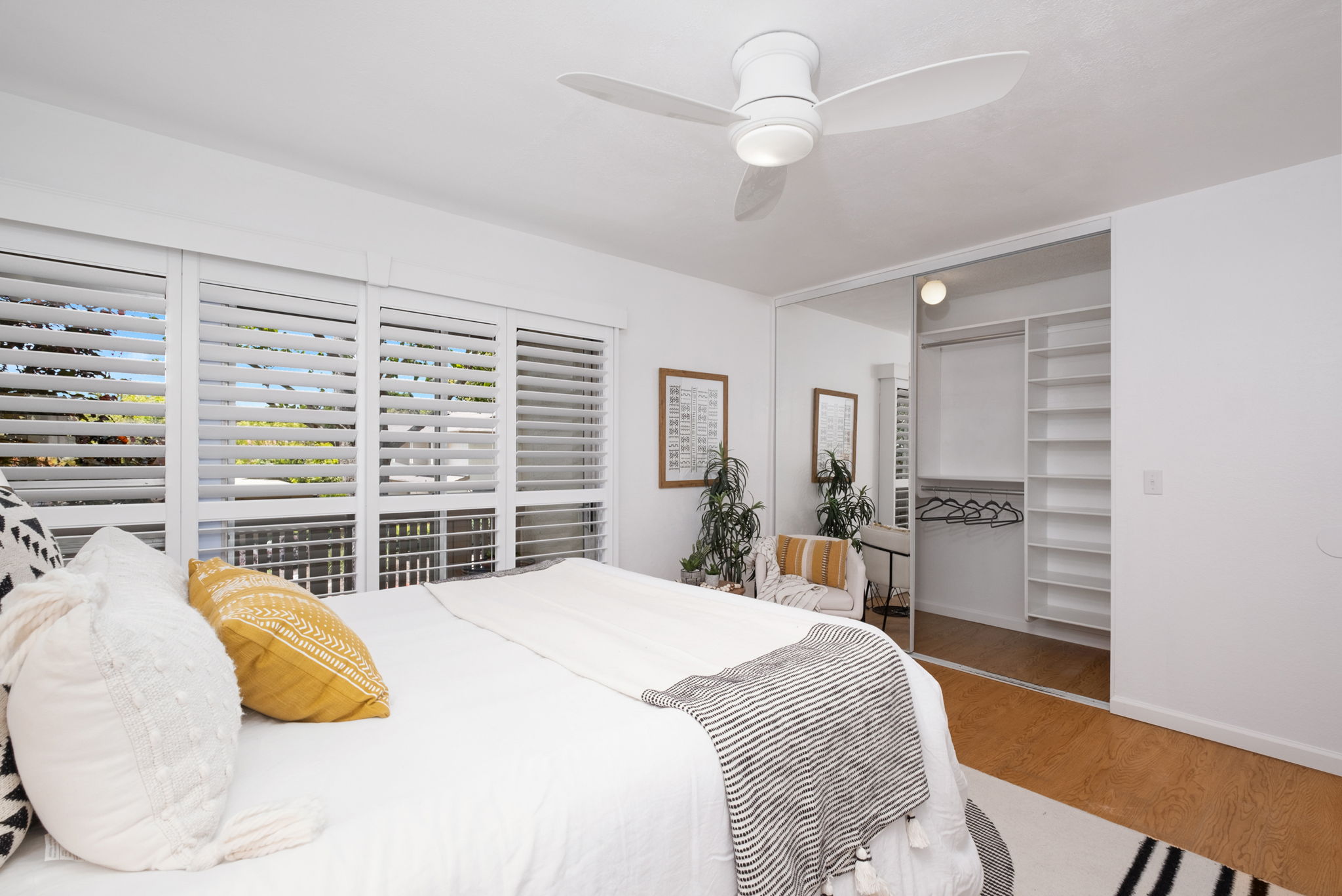 Large Closets with Built-Ins