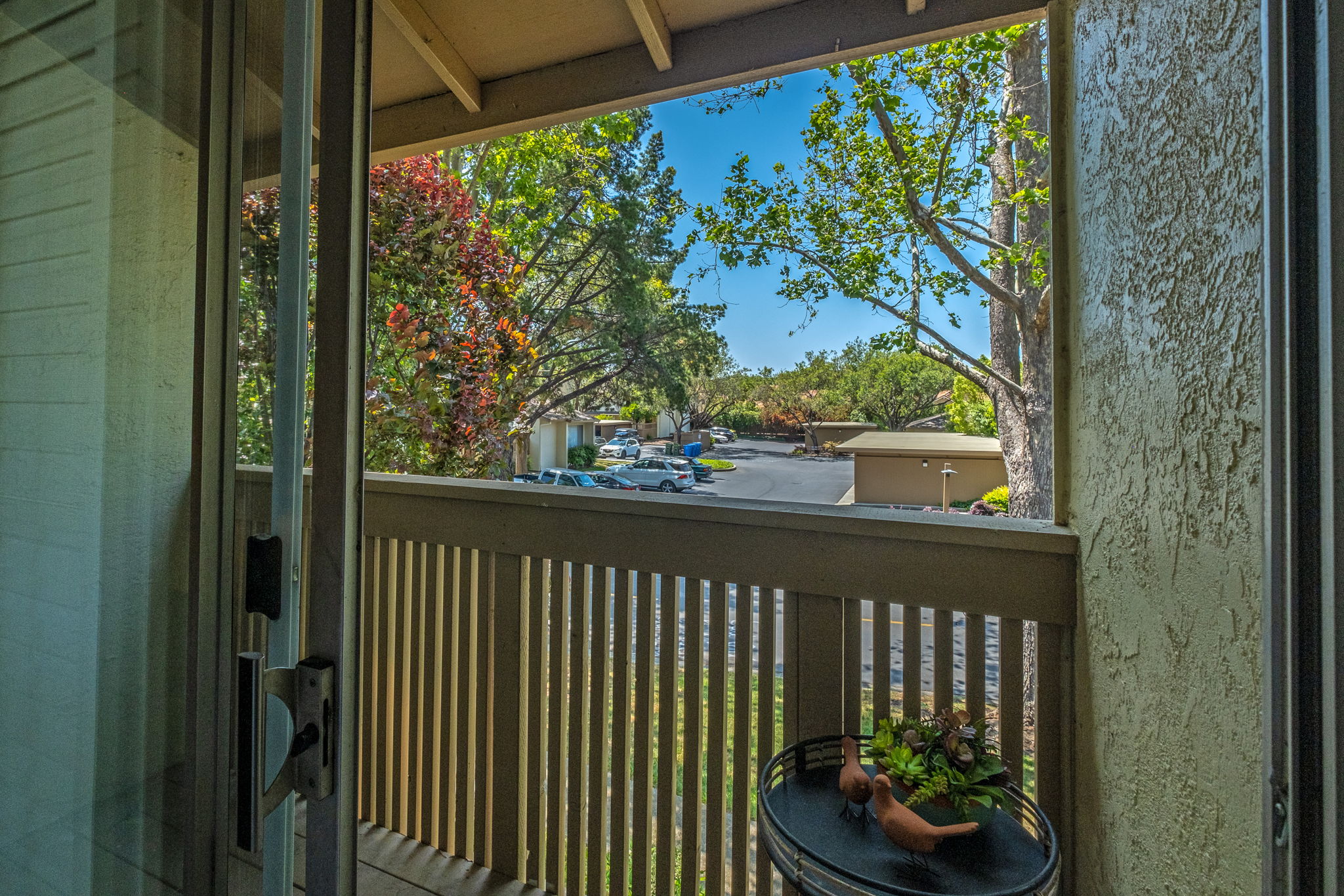 Balcony Off Front Bedroom