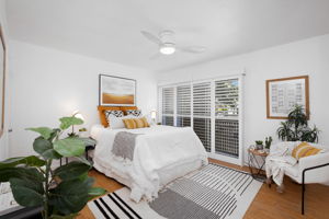 Spacious Bedroom w/ Balcony