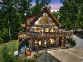 188 Fern Loop Lake Lure NC-60 day to dusk.jpeg