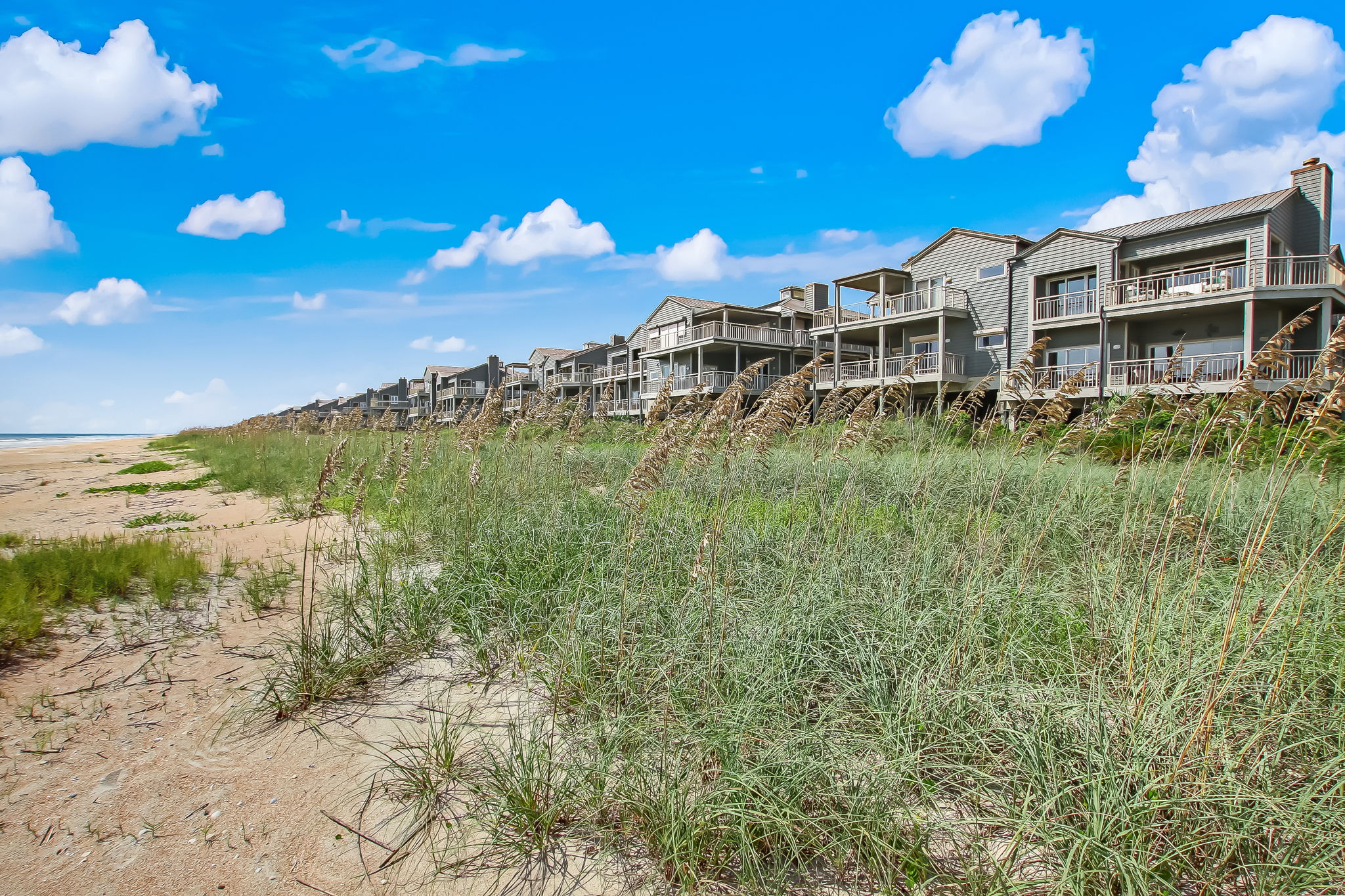 View from beach