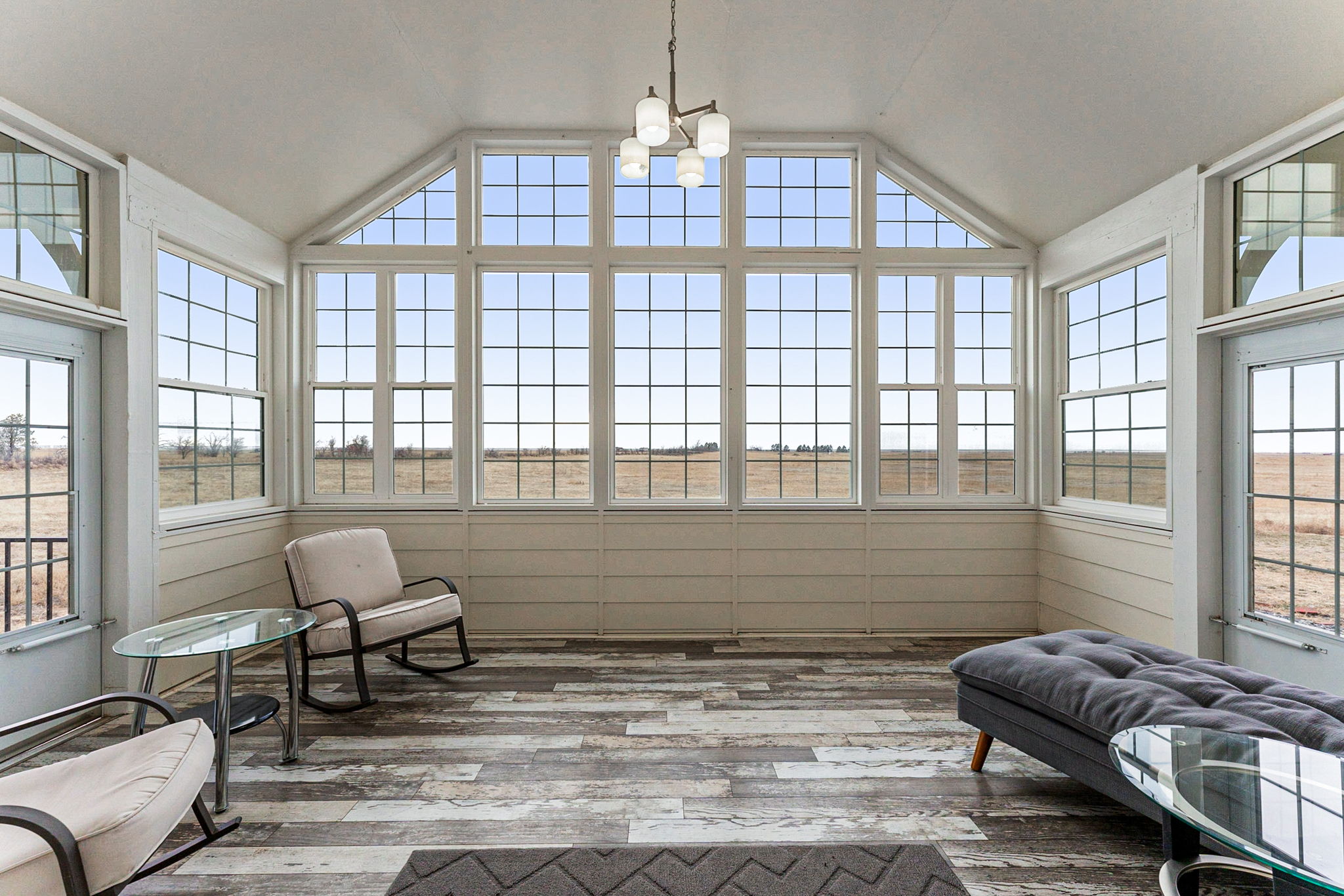 Heated sunroom for year around enjoyment!