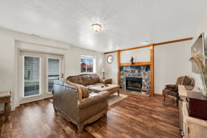 Family Room/Back Yard French Doors