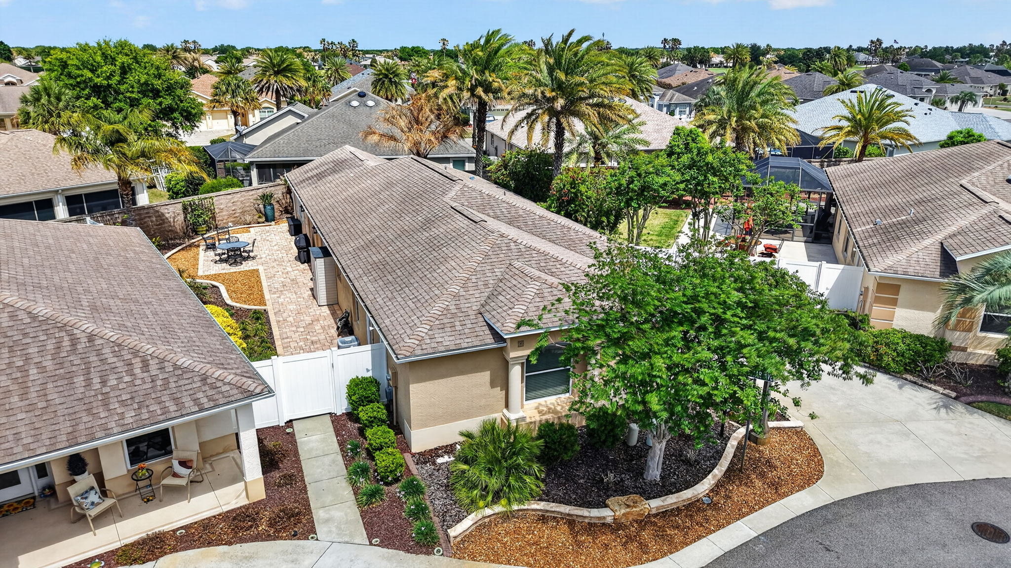 Aerial Front Elevation