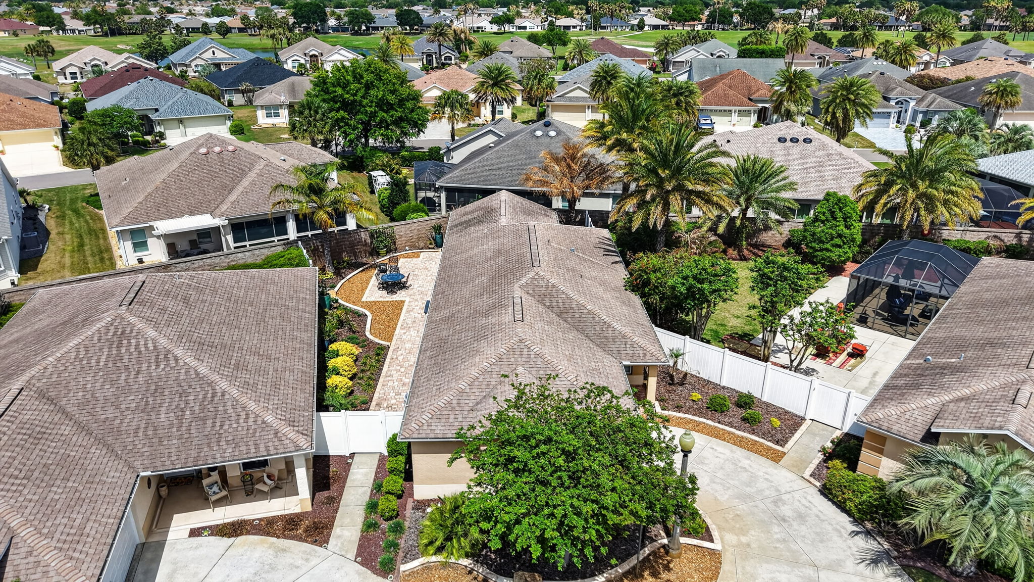 Aerial Front Elevation