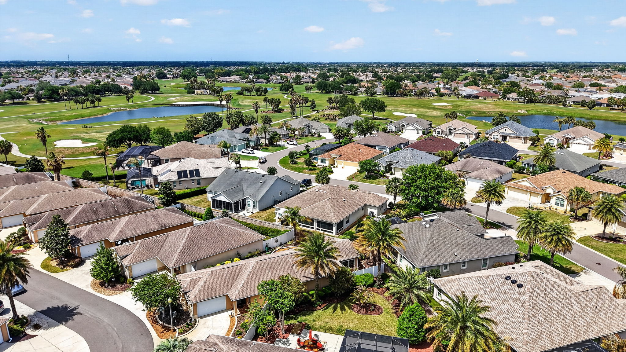 Aerial Front and Side Elevation