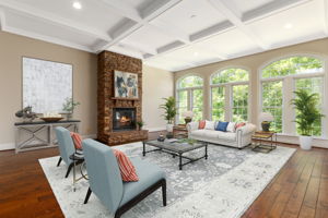 Family Room (with virtual staging)
