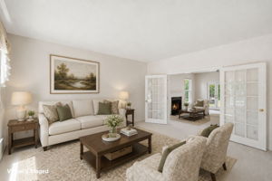 Formal Living Room open to Family Room