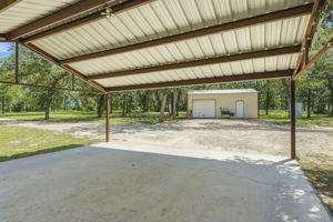 Carport and Outbuilding