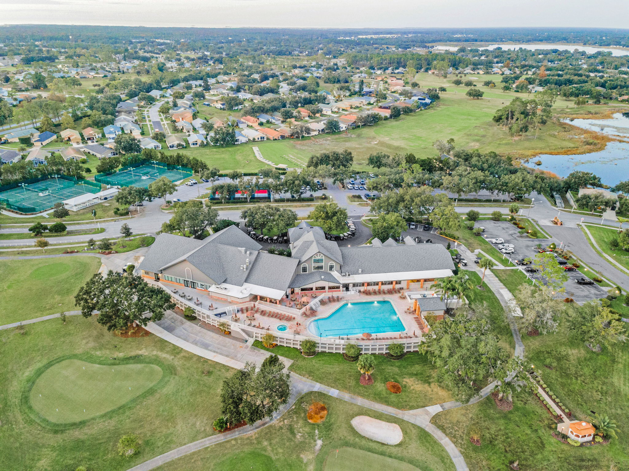 Clubhouse Rear Exterior