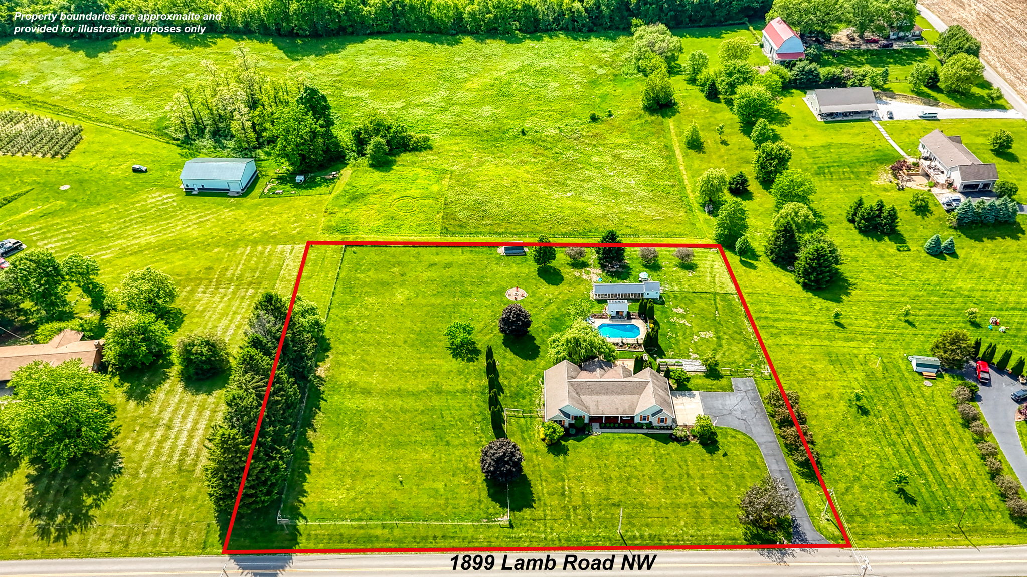 1899 Lamb Rd NW Property Outline 1