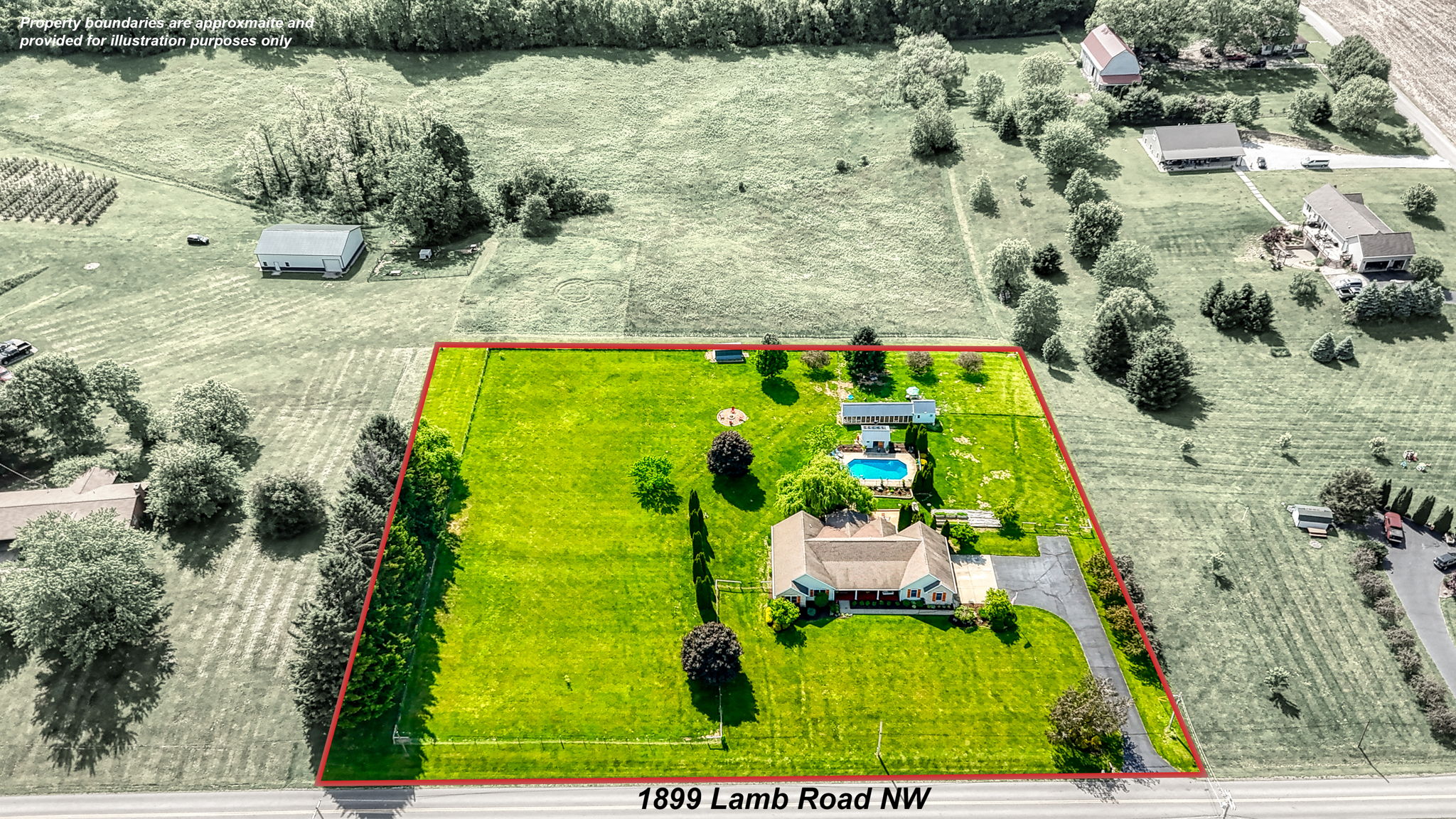 1899 Lamb Rd NW Property Outline 2
