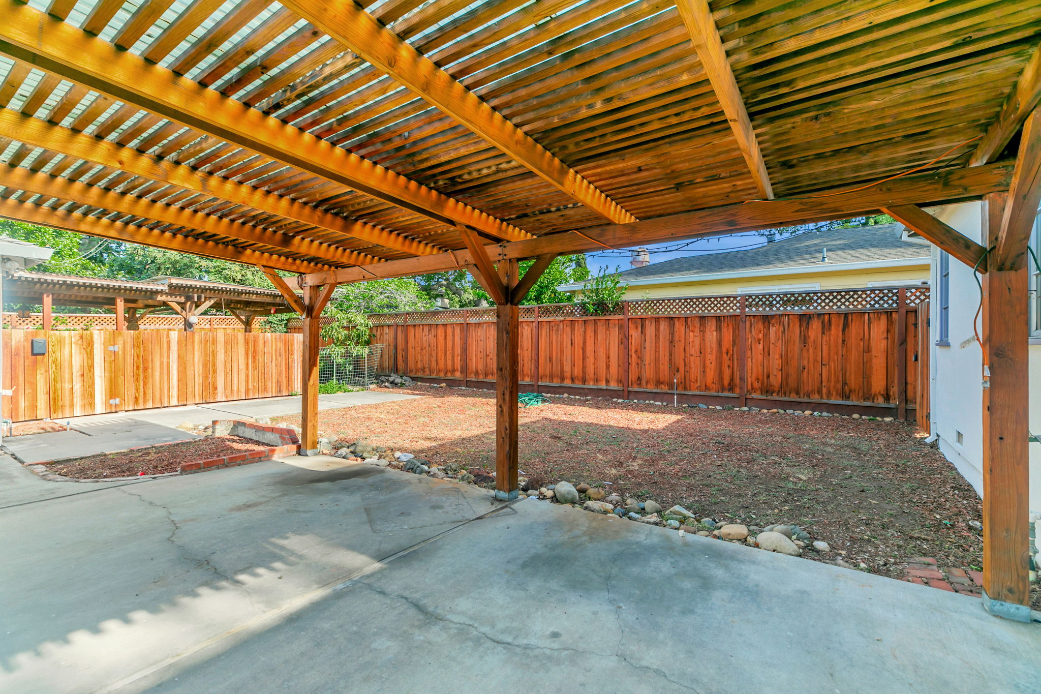 Carport Area and Open Space