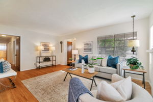 Living Room with window