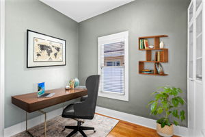 Virtually Staged.  Bedroom 4/Office/Study