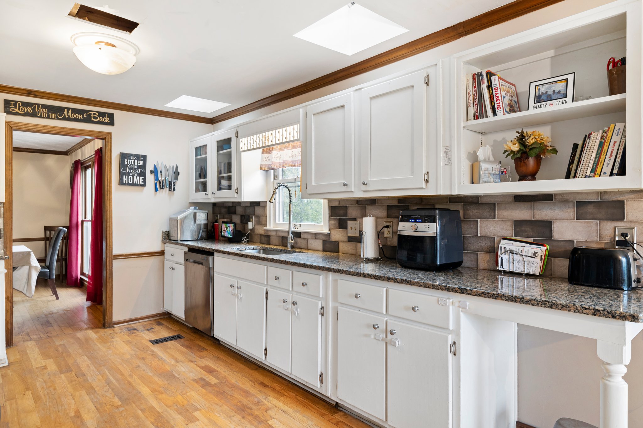 Skylights for a bright kitchen!