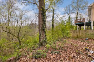 Wooded view!