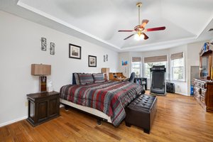 Oversized master bedroom!